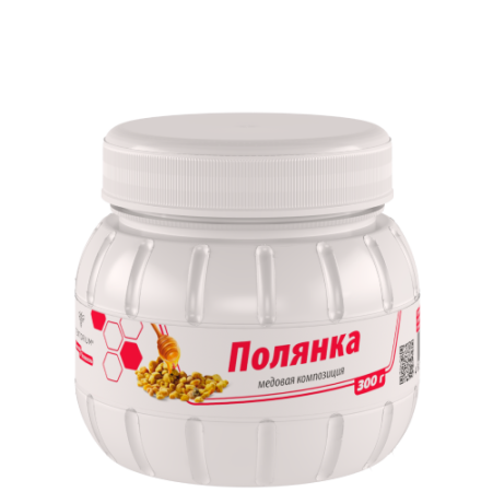 Тенториум Украина - Полянка мёд с пыльцой (300г)