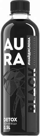 Тенториум Украина - Вода чёрная «AURA BLACK» 0,5 л. Тенториум Украина - Вода чёрная «AURA BLACK» 0,5 л.